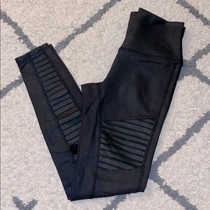 alo motto leggings black size S